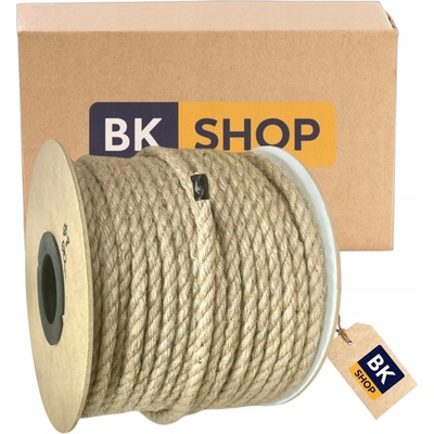 Jutový provaz BKshop 12 mm x 50 m