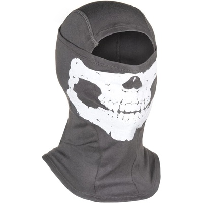 Invader Gear MPS Death Head Balaclava sivá