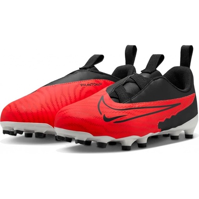 Nike Phantom GX Academy FG/MG JR černo-červené DD9549-600