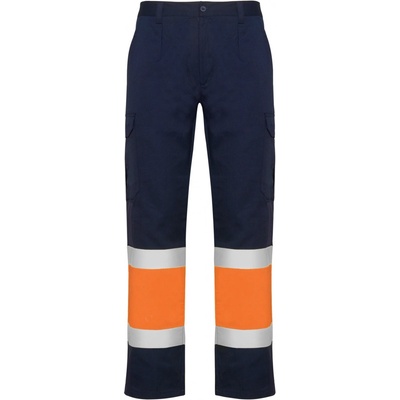 Roly Naos Letné nohavice Hi Viz HV9300 Navy Blue