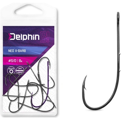 Delphin Háček na čeburašku B! NEO X-BARB 8 ks vel.5