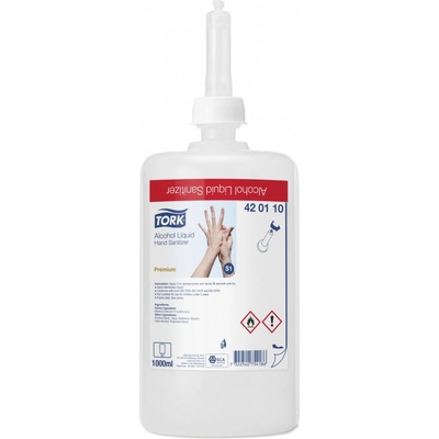 Tork Alcohol tekutý dezinfekční prostředek na ruce S1 1 karton/6 ks 1000 ml