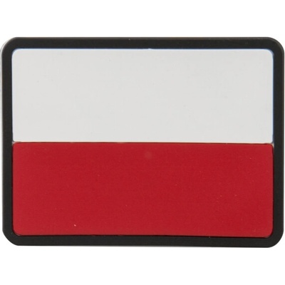 Gumová nášivka Helikon vlajka Poľsko 4x5,5 cm - farebná