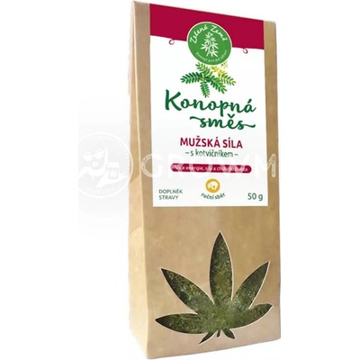 Zelená Země Konopná směs Mužská síla 50 g