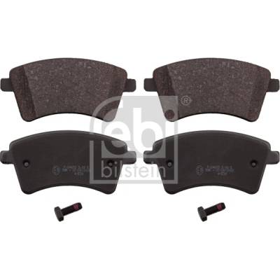 FEBI BILSTEIN Sada brzdových platničiek kotúčovej brzdy 116184