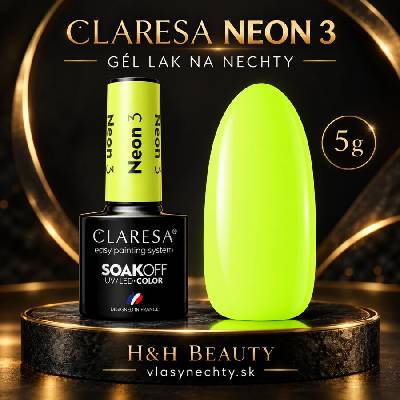 Claresa Gél lak Neon 3 5 g