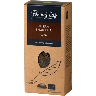 Fairobchod Bio červený čaj Pu Erh Shou Cha sypaný 40 g