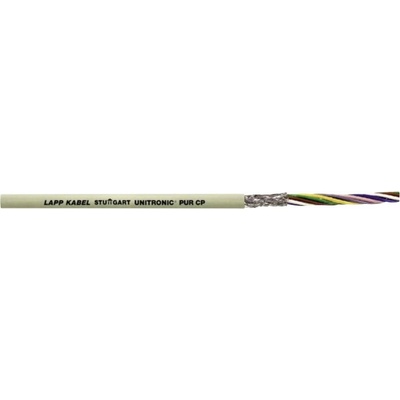 Lapp 32813/500 dátový kábel UNITRONIC® PUR CP 5 x 0.34 mm² sivá 500 m