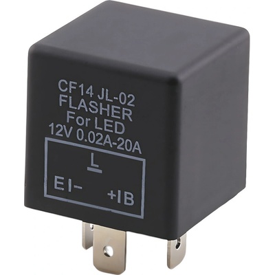Relé prerušovač pre LED blinkre CF14, JL-02 12 V DC