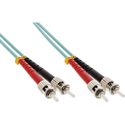 InLine 81575O Optický patch, ST-ST 50/125 (multi mode), duplex, OM3, LSOH, 7,5m