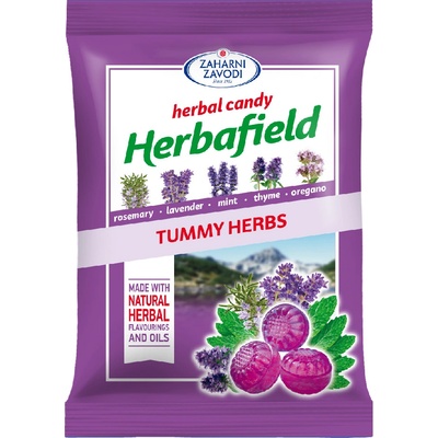 Herbafield Bonbóny Tummy Herbs 75 g