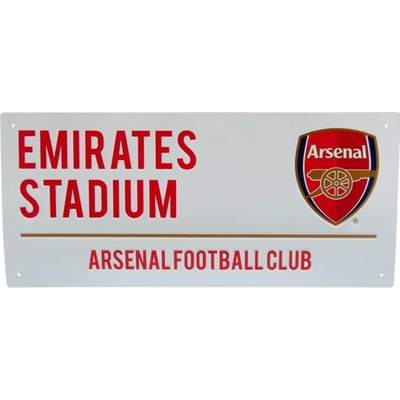 CurePink: | Cedule na zeď FC Arsenal: Emirates Stadium (40 x 18 cm) [352461]