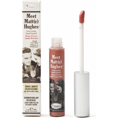 theBalm Meet Matt e Hughes dlhotrvajúci tekutý rúž Doting 7,4 ml