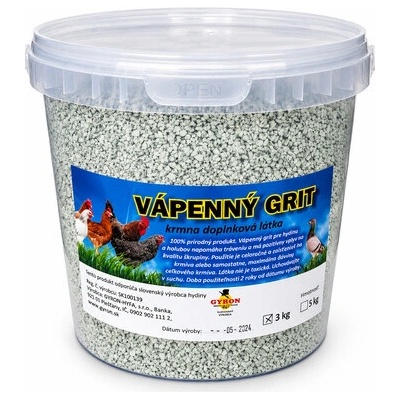 Mikros VPC vápenný grit plv 3 kg