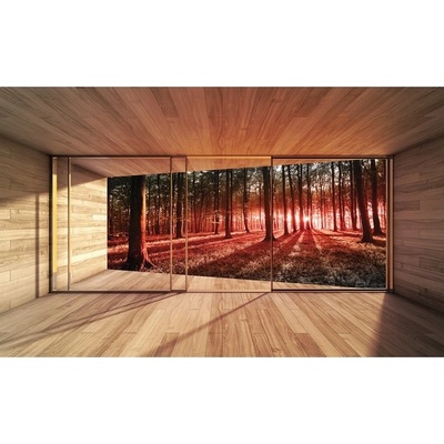 Preinterier FT5017 Fototapeta na stenu Výhľad na les vlies 152cm x 104cm