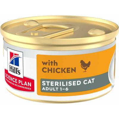 Hills Science Plan Adult Sterilised 12 x kuracie 85 g