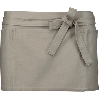 Kariban Zástěra K886 barová krátká COT20K88612599-beige Béžová