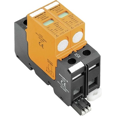 Weidmüller 1351240000 VPU II 2 R PV 1000V DC zásuvný zvodič pre prepäťovú ochranu 12.5 kA 1 ks