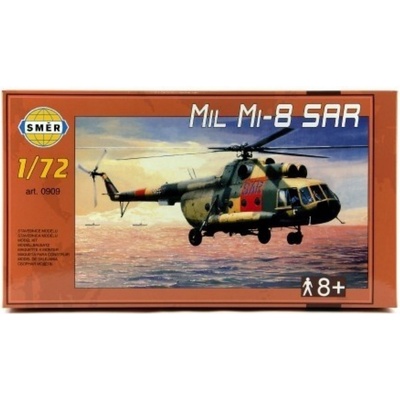Směr plastikový Model vrtulník Mill Mi 8 WAR 1:72