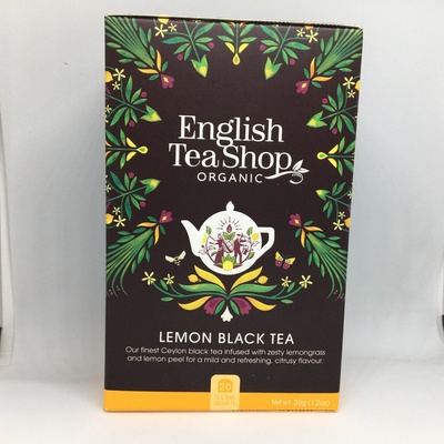 English Tea Shop čaj Citrón a černý čaj BIO 20 ks