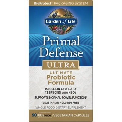 Garden of Life Primal Defense Ultra Probiotic Formula 90 kapslí