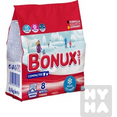 Bonux prací prášek Polar Ice Fresh 400 g 8 PD