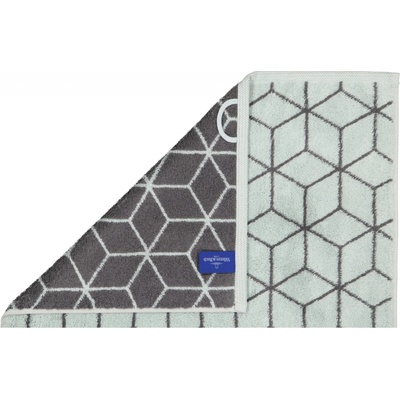 Villeroy & Boch Carré Colors ručníky Green graphit 50 x 100 cm