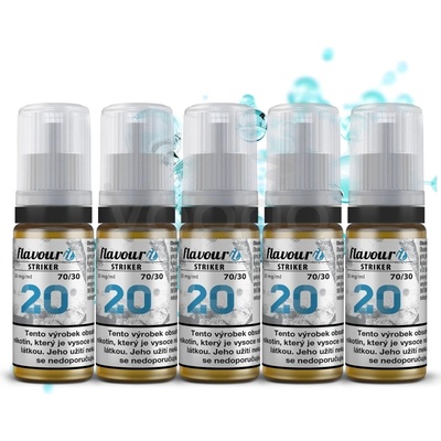 Flavourit STRIKER Dripper booster 70/30 20mg 5x10ml