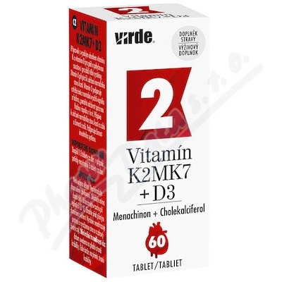 Vitamín K2MK7 + D3 60 tablet – Hledejceny.cz
