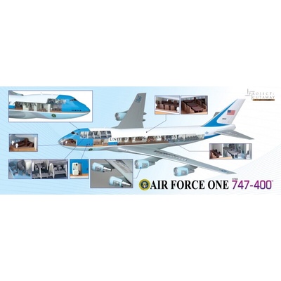 Dragon B747-2G4B USAF VC-25AAir Force One Colors 1:144