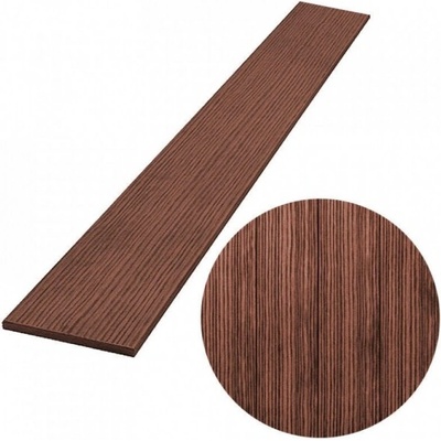 Plotovka, hnědá barva, 120x12mm 2 m (PP-H-120-20)