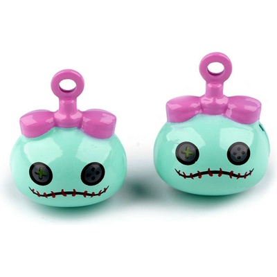 Rolničky halloween mint 2 ks