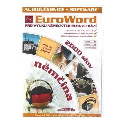 EuroWord Němčina 2000 nejpoužívanějších slov
