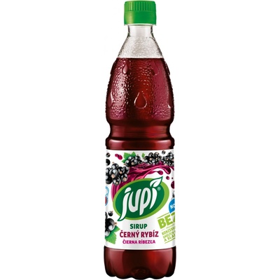 Jupí Ovocný sirup černý rybíz 0,7 l - PET