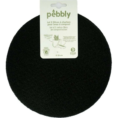 Sada filtrů pro kompostéry Pebbly SPNBA167F 2 ks uhlíkových filtrů