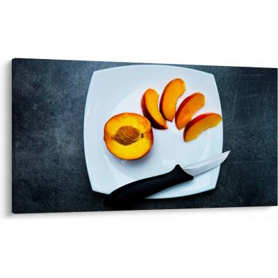 Obraz broskyne, jednodielne 120x70 cm
