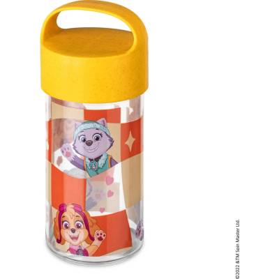 Koziol Buddy Snack detský pohár so snackpotom Labková patrola oranžová 500 ml