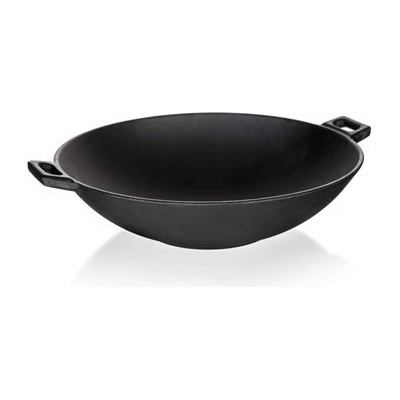 Banquet Pánev Wok litinová Excellent černá 36,5 cm