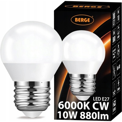 Milio LED žiarovka G45 E27 10W 830 lm teplá biela