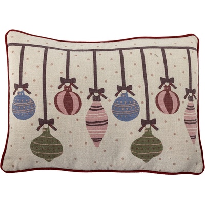 Bloomingville Dekoratívny vankúš Ornamentia Red 60x40
