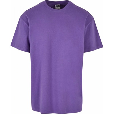 Urban Classics Teplé pánské bavlněné oversize triko třešňová