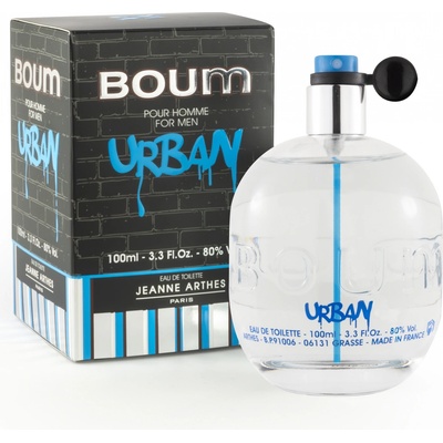 Jeanne Arthes Boum Urban toaletní voda pánská 100 ml