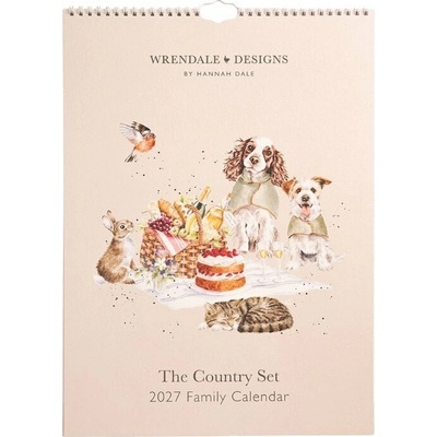 Rodinný Wrendale Designs "The Country Set", A3 2027