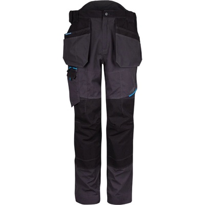 Portwest nohavice WX3 Holster T702 do pasu Metalově sivá