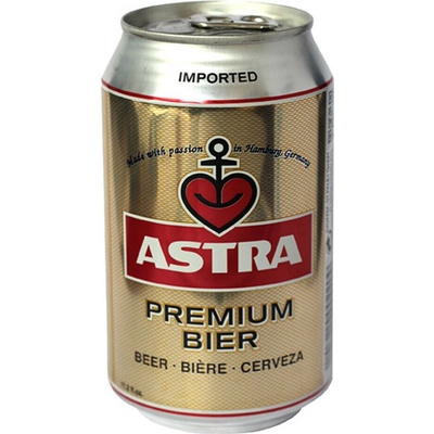 Astra Premium 4,9% 0,33 l (plech)