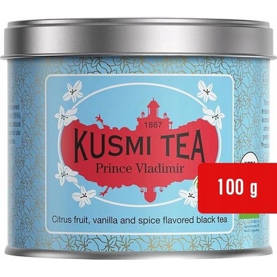 Kusmi Tea Sypaný bio organický černý čaj Prince Vladimir 100 g