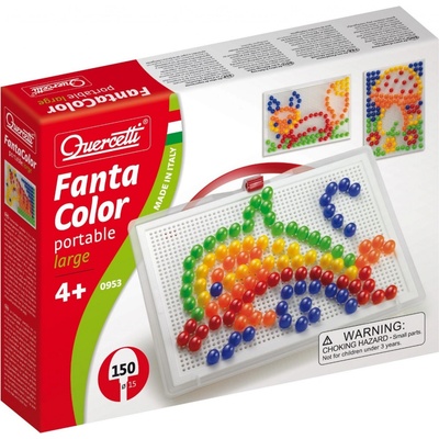 Quercetti FantaColor Portable 15 mm 150 ks 0953 delfín