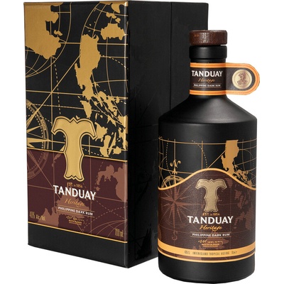 Tanduay Heritage Dark Rum 40% 0,7 l (kazeta)