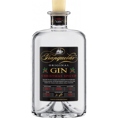 Tranquebar Christmas Gin 48% 0,7 l (čistá fľaša)