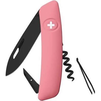 Swiza kapesní nůž D01 Allblack Standard pink